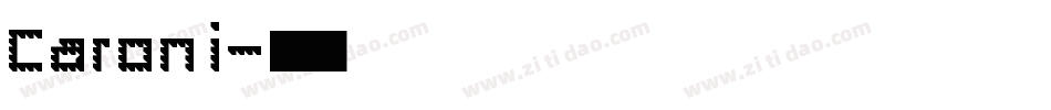 Caroni字体转换