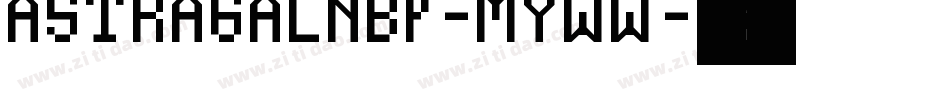 AstragalNbp-MyWw字体转换