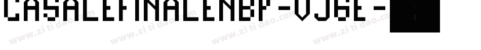 CasalefinaleNbp-vJgE字体转换