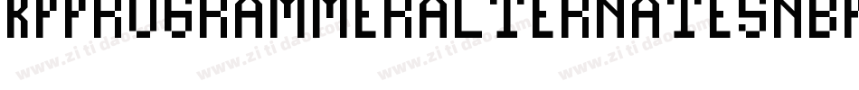 KpProgrammerAlternatesNbp-Zg1q字体转换
