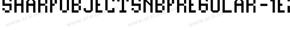 SharpObjectsNbpRegular-1E22字体转换
