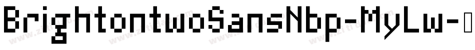 BrightontwoSansNbp-MyLw字体转换