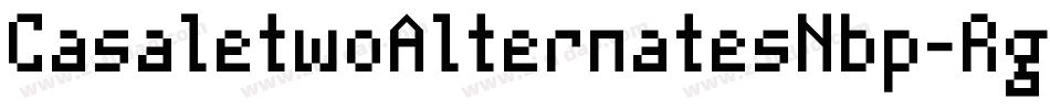 CasaletwoAlternatesNbp-RgRM字体转换