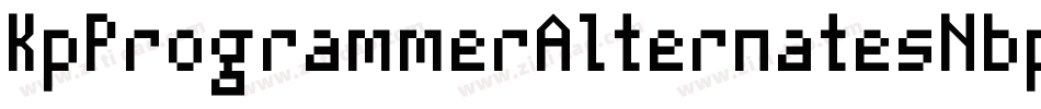 KpProgrammerAlternatesNbp-Zg1q字体转换