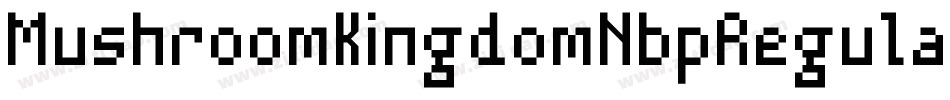 MushroomKingdomNbpRegular-RGGA字体转换