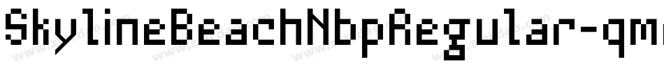SkylineBeachNbpRegular-qmrd字体转换