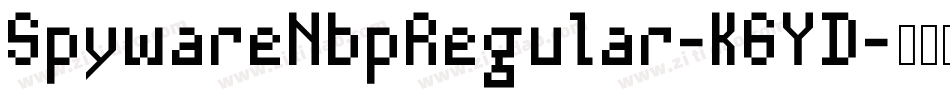 SpywareNbpRegular-KGYD字体转换