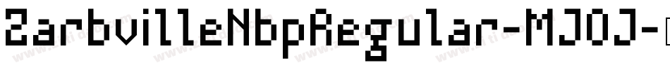 ZarbvilleNbpRegular-MJOJ字体转换