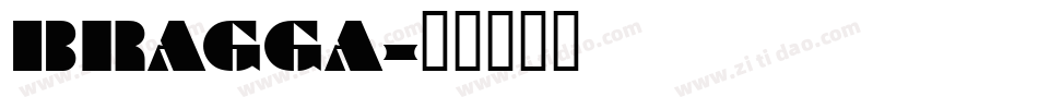 BRAGGA字体转换