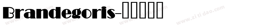 Brandegoris字体转换