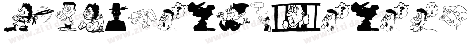 Red-Dwarf-Characters字体转换
