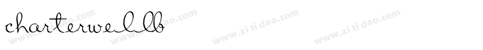 charterwellb字体转换