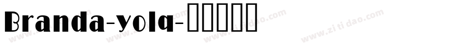 Branda-yolq字体转换