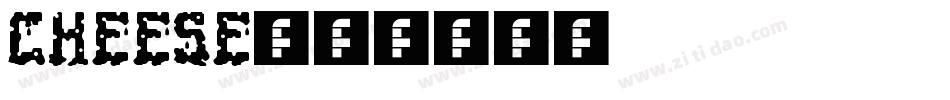 cheese字体转换