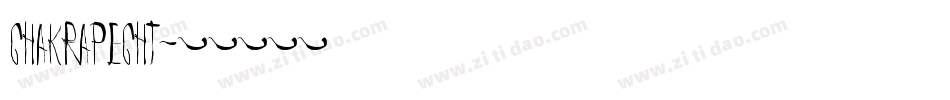 chakrapecht字体转换