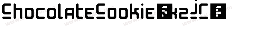 ChocolateCookie-gx2JR字体转换
