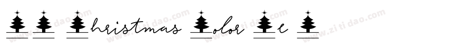 KR-Christmas-Color-Me-1字体转换