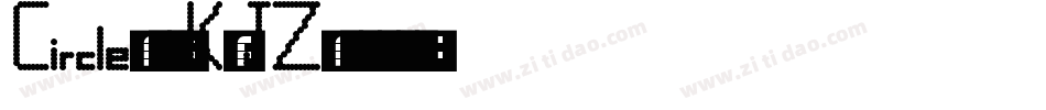 Circle20-K7JZ字体转换