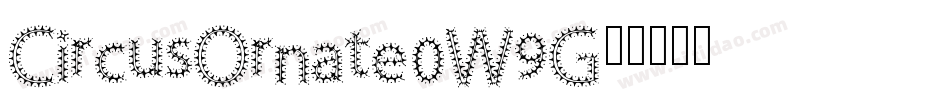 CircusOrnate-0W9G字体转换