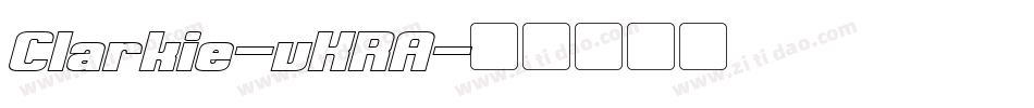 Clarkie-vKRA字体转换