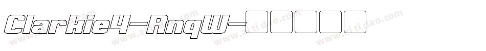 Clarkie4-RnqW字体转换