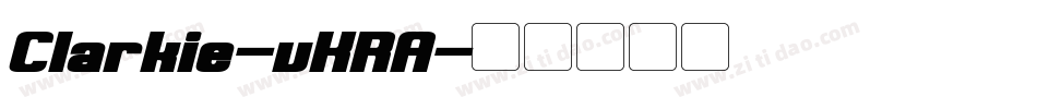Clarkie-vKRA字体转换