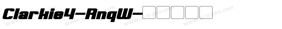 Clarkie4-RnqW字体转换