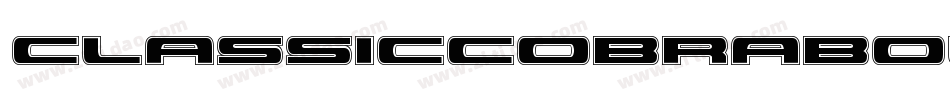 ClassicCobraBold-VXvV字体转换