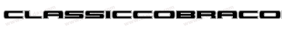 ClassicCobraCondensedItalic-5egj字体转换