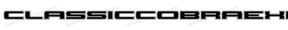ClassicCobraExpandedItalic-yd8Z字体转换