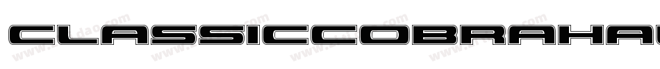 ClassicCobraHalftoneItalic-1gdM字体转换