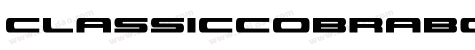 ClassicCobraBold-VXvV字体转换
