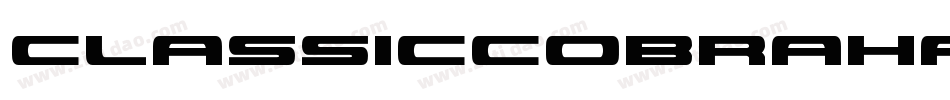 ClassicCobraHalftone-nBV4字体转换