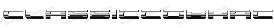 ClassicCobraChrome-GRGZ字体转换