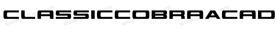 ClassicCobraAcademyItalic-qrj0字体转换
