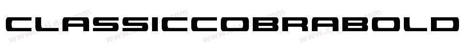 ClassicCobraBoldItalic-JY5n字体转换