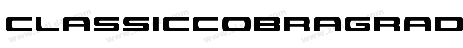 ClassicCobraGradientItalic-l1Aq字体转换