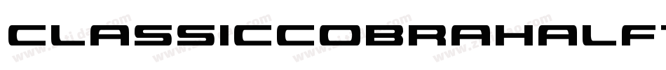 ClassicCobraHalftoneItalic-1gdM字体转换