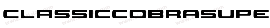 ClassicCobraSuperItalic-MK1v字体转换