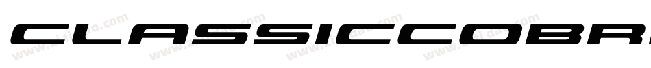 ClassicCobraExpandedItalic-yd8Z字体转换