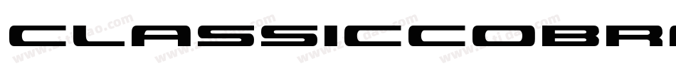 ClassicCobraBold-VXvV字体转换
