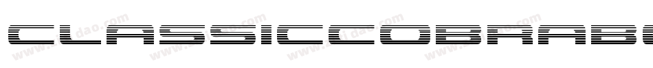 ClassicCobraBold-VXvV字体转换