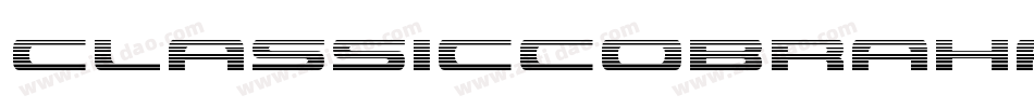 ClassicCobraHalftoneItalic-1gdM字体转换