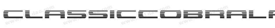 ClassicCobraLaserItalic-890A字体转换