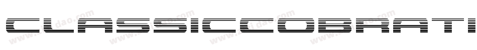 ClassicCobraTitleItalic-2oPX字体转换