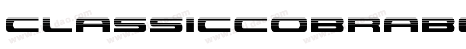 ClassicCobraBold-VXvV字体转换