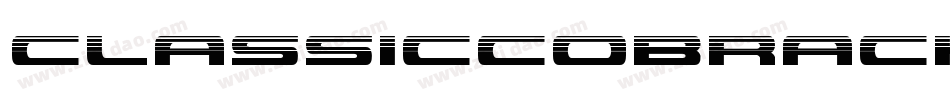 ClassicCobraChrome-GRGZ字体转换