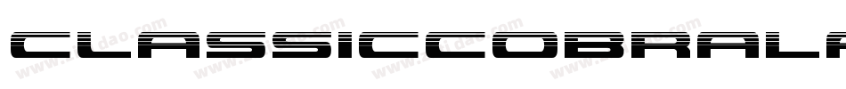 ClassicCobraLaserItalic-890A字体转换