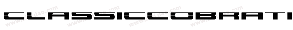ClassicCobraTitleItalic-2oPX字体转换