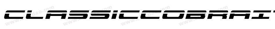 ClassicCobraItalic-Rmre字体转换